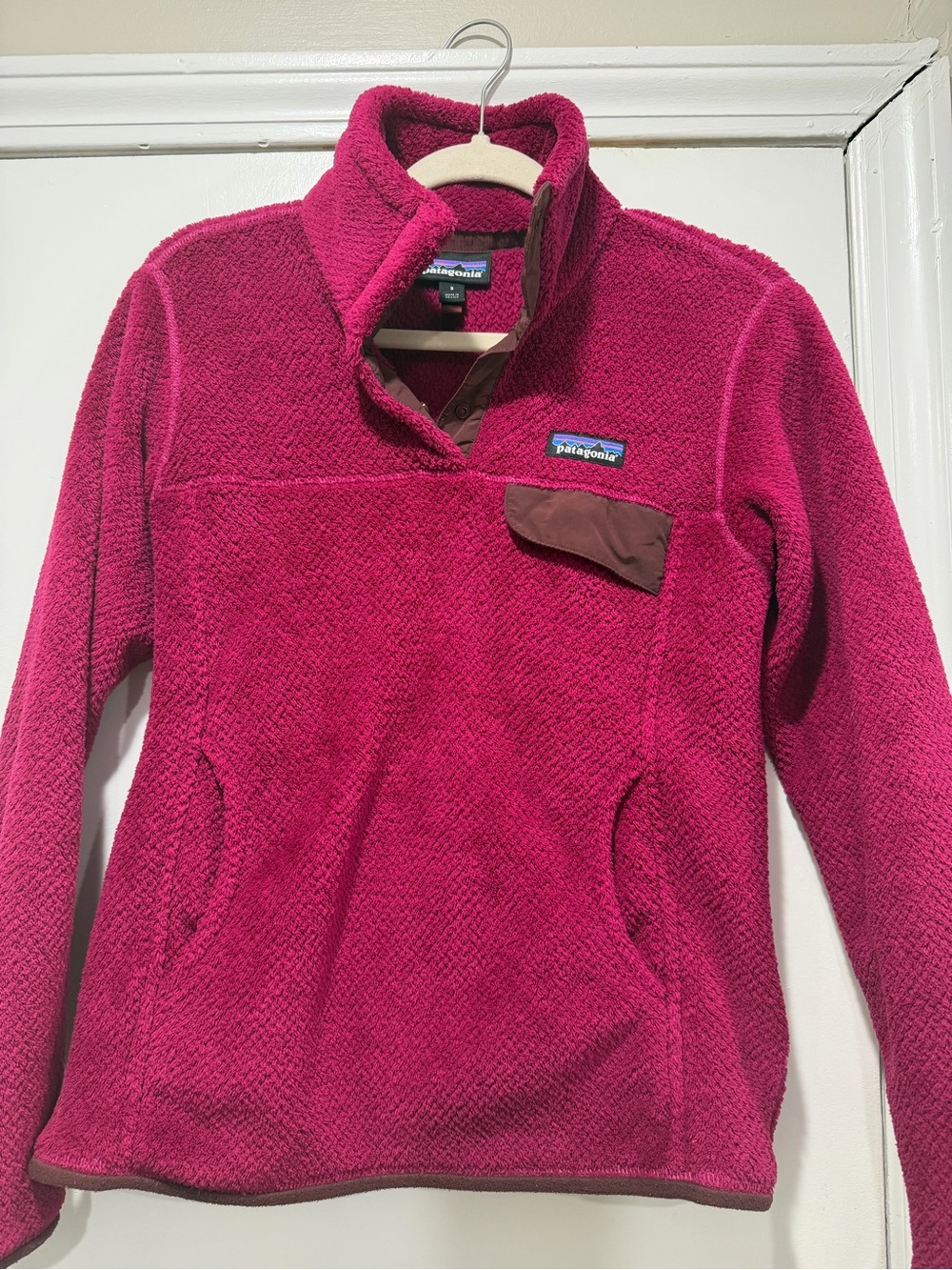 Patagonia Magenta Re-Tool Snap-T Pullover